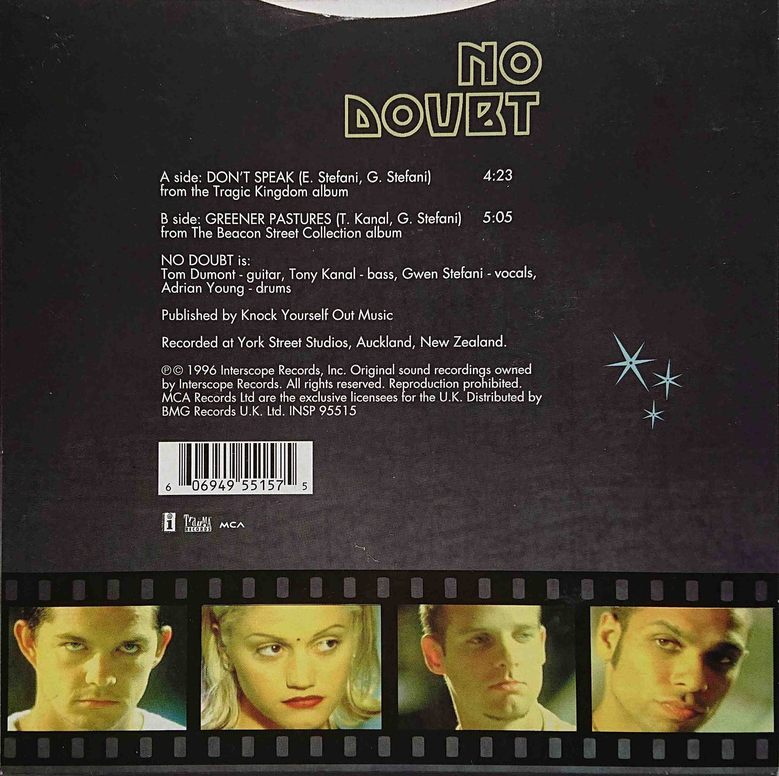 Back cover of INSP 95515